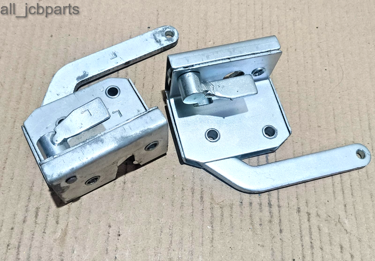 Jcb Door Latch Lock Left & Right Hand (Set) (121/13400 & 121/13500