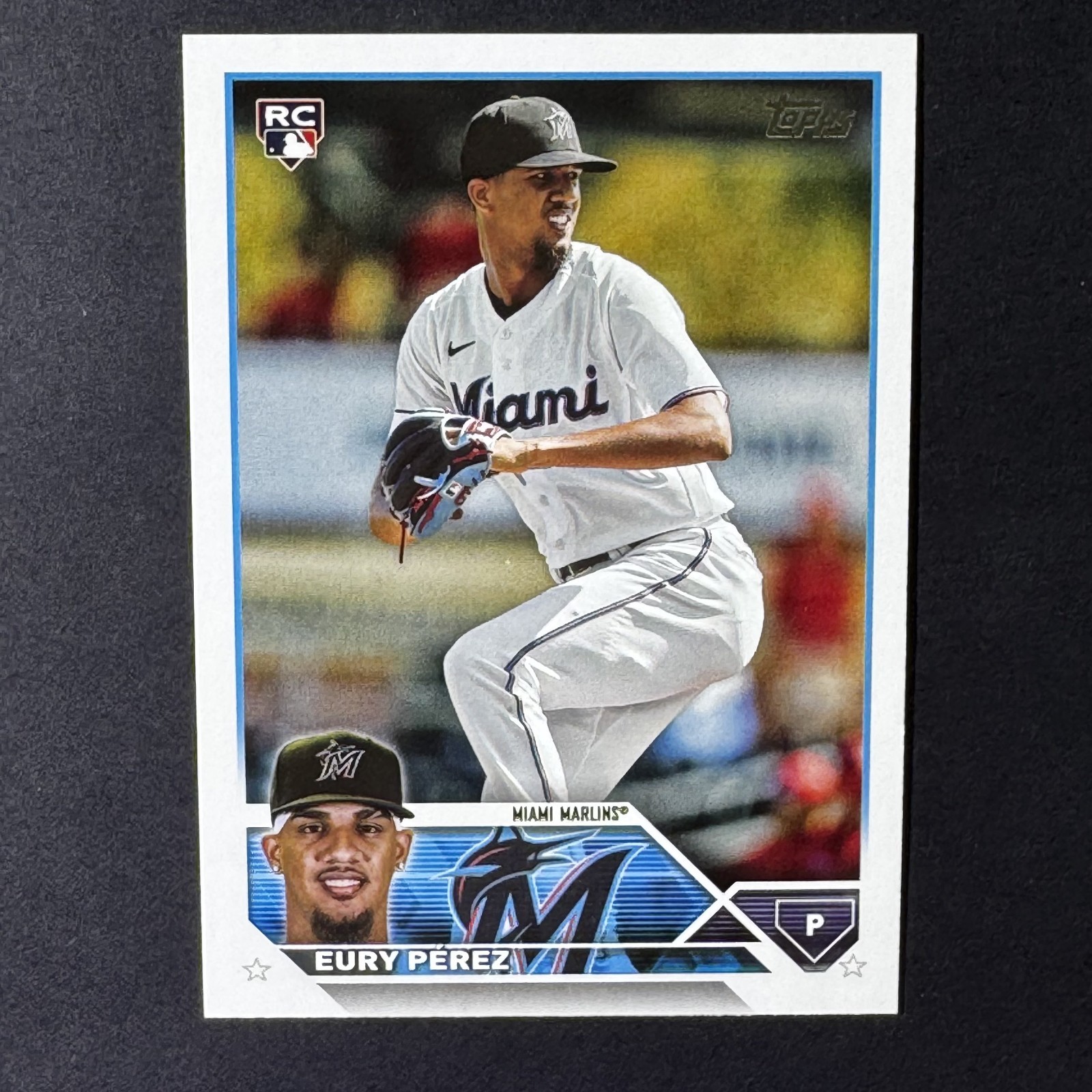 EURY PEREZ Rookie 2023 Topps Update #US139 (RC) - Marlins