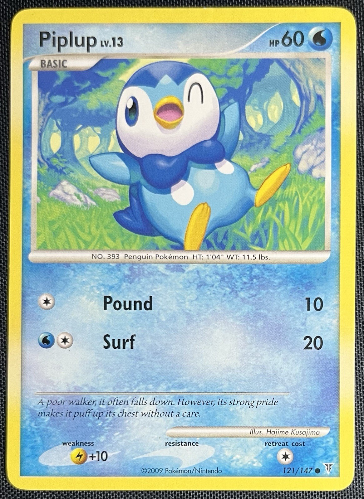 Piplup 121/147 Pokemon English Platinum Supreme Victors 2009