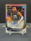 2025-26 Bowman Chrome Basketball Isaiah Collier Auto Refractor /499 Utah Jazz