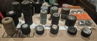 52 Tire Lot For Slot Cars/ Some New In Package Some New Without/ Good Used