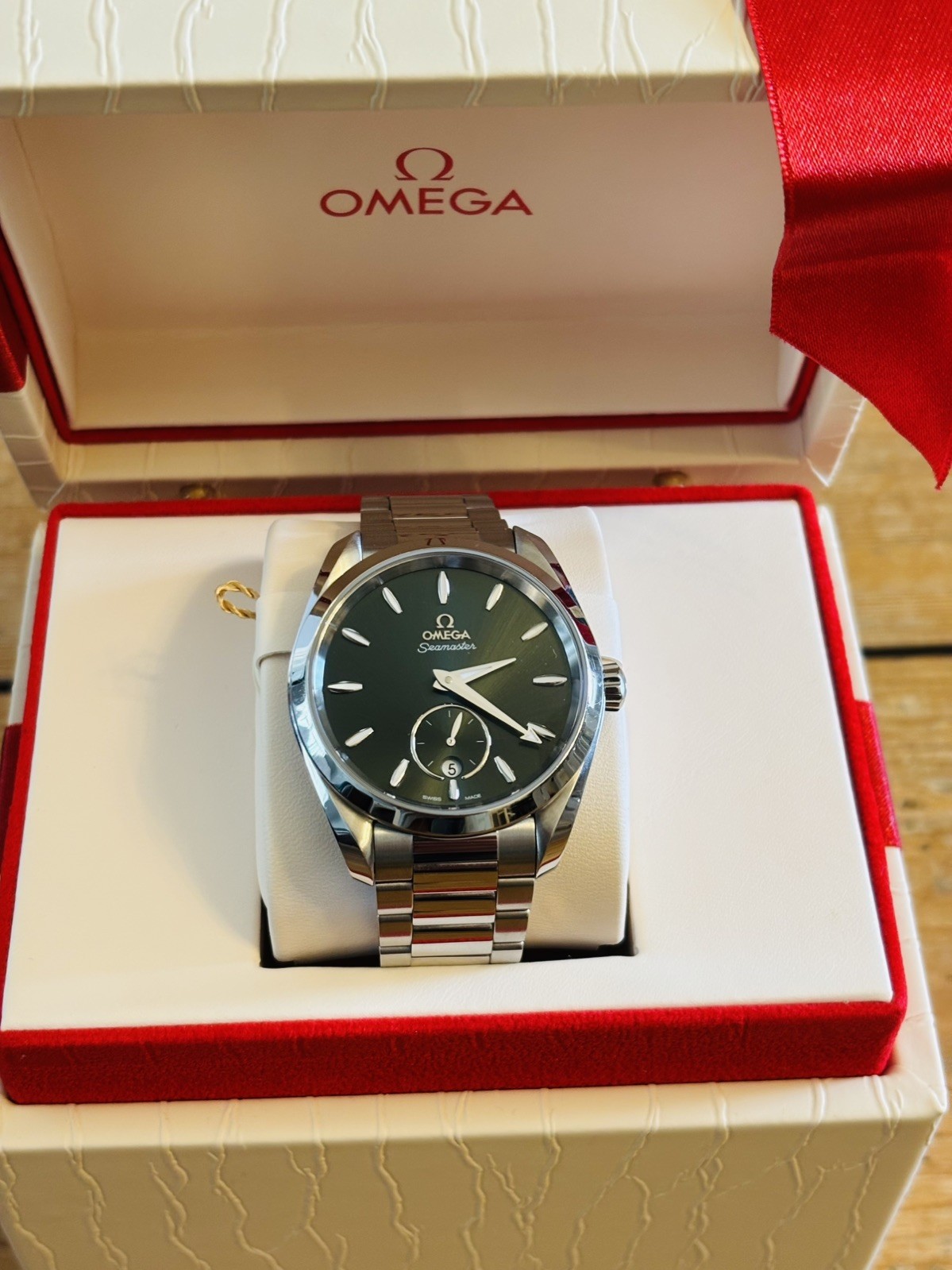 Omega Seamaster Aqua Terra ladies  38mm green 220.10.38.20.10.001 2022
