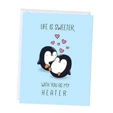 Valentine  s Day Card for Boyfriend, Wife, Girlfriend, Husband - Cute Funny