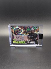 Wild Card Alumination Dino-Might Noah Schultz Baseball Card 2024 1/2 Autograph