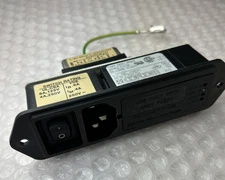 Corcom 5EFM4 F72273A Power Entry Module 5A 120VAC 50-60Hz