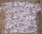 Cherokee H.Q. Infinity Blue NWT Scrub Tops Solid Medical Dental Lot Size M 1 L — photo 3