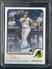 Lopez, Dariel - 2022 Heritage Minors - Autograph