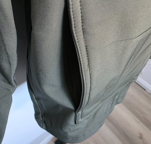 Maelreg Performance Jacke Herren XL olivgrün durchgehender Reißverschluss Stretch UPF 30+ Neu mit Etikett - Bild 5 von 19