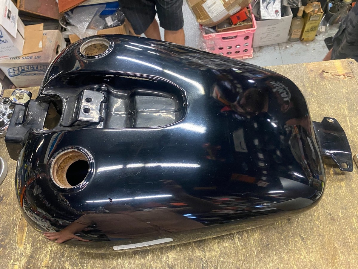 Vivid Black Gas TAnk Harley FXR Dash Model Low rider Superglide