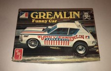 Vintage Amt Amc Gremlin Funny Car Model Kit Drag Racer Original Box Parts
