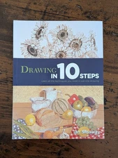 Drawing in 10 Steps by Ian Sidaway Paperback - Beginner Artist Guide -  NEW 