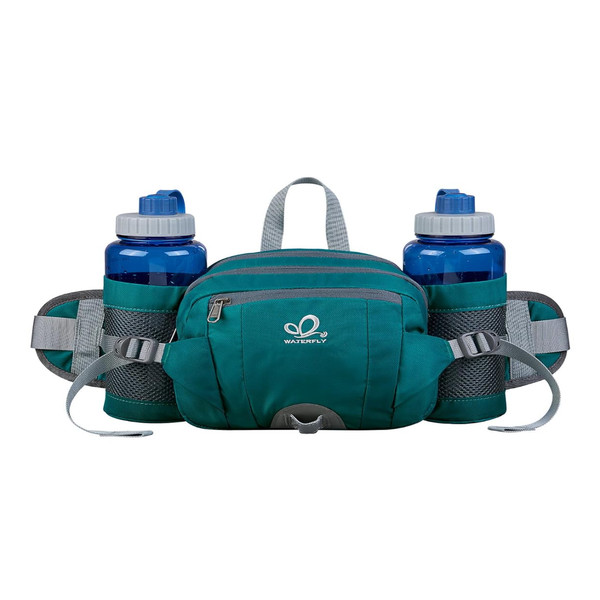 GüRteltasche Mit Flaschenhalter Wasserfest Gurt Verstellt Bauchtasche Hundetr-image