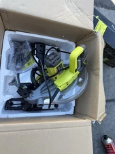 Ryobi 14 Amp Corded 10 in. Compound Miter Saw with LED Cutline (R56-E3)