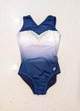 2021 OLYMPIC REPLICA GK ELITE Gymnastics Dance Leotard Small AS PATRIOTIC Ombre