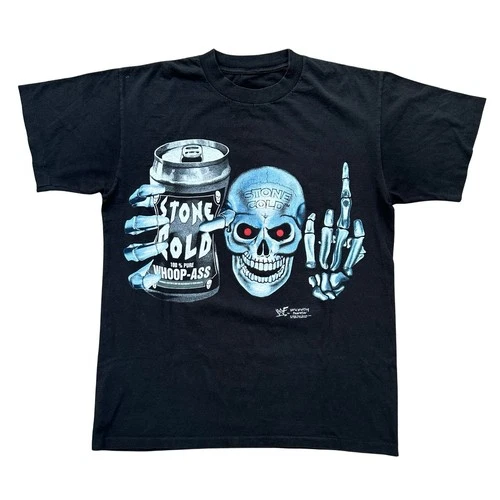 Stone Cold Steve Austin Shirt WWF 100% Whoop As 1990s vintage concert t-shirt, vintage, single stitch, B+ condition