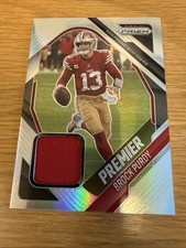 2025 Panini Prizm Football | Brock Purdy Premier Memorabilia San Francisco 49ers