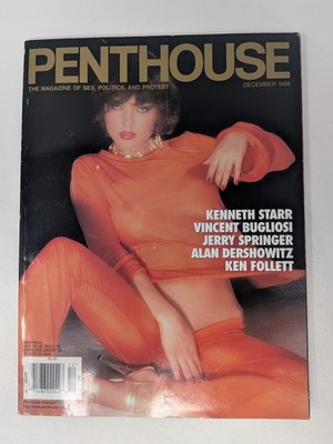 Penthouse Magazine December 1998   Pet Vicca    Jerry Springer   B