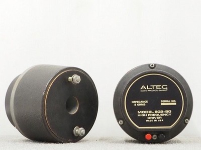 m*3様 ALTEC 802-8G 高音質ドライバー Altec 802-8G Driver Unit Pair 8 Ohm Vintage Used | eBay