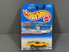 1998 HOT WHEELS Mustang Mach 1 Yellow First Editions 670