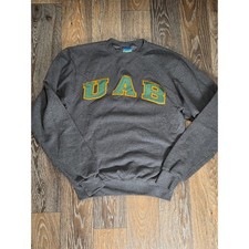 Champion UAB Blazers Eco Fleece Sweatshirt Mens Small Gray Crewneck Pullover