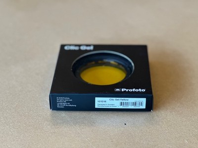 Profoto 101016 clic gel Yellow vom händler Private-Fotografie.nl