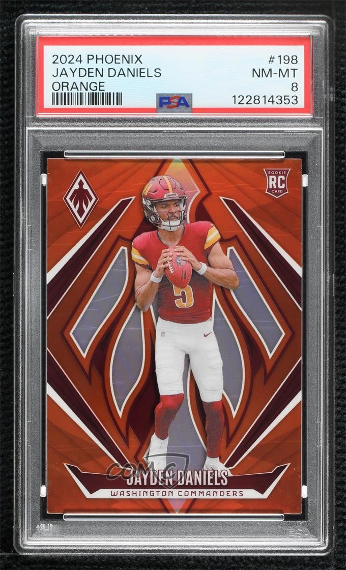 2024 Panini Phoenix - Rookies Jayden Daniels #198 Orange (RC)