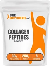 BulkSupplements.com Hydrolyzed Collagen (Bovine) Powder - Collagen Powder -