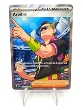 Carta Pokemon ARBITRO 222/182 set Rivali Predestinati DRI Full Art Holo ITA NM