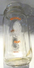 Haleakala Dairy Half Pint Milk Bottle Maui Hawaii