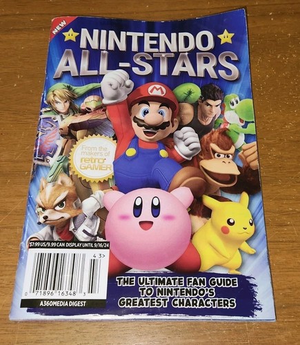 NINTENDO ALL-STARS Ultimate Fan Guide To Greatest Characters 2024 mini Magazine - Picture 1 of 2