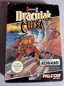 Rarit&auml;t Nes Nintendo Spiel Castlevania 3 Dracula&rsquo;s Curse in OVP