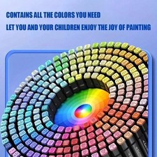 Alcohol Markers Set Dual Tip Art Sketch Pens Permanent Drawing Coloring w/ Case