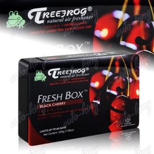Tree Frog Black Cherry Natural Extreme Car Air Freshener Fresh Box Universal Tree Frog Black Cherry Natural Extreme Car Air Freshener Fresh Box Universal