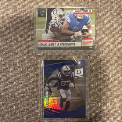 2021 Panini Prestige Darius Leondard 2 # Card Lot