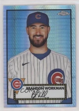 2021 Chrome Platinum Anniversary Mega Box Prism Refractor Brandon Workman 2k3