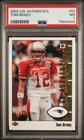 2002 Ud Authentics Tom Brady PSA 7 #52