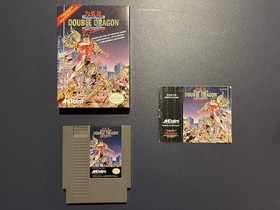 Double Dragon II 2 NES CIB Complete - 1-Owner - MINT Poster & Reg Card - READ