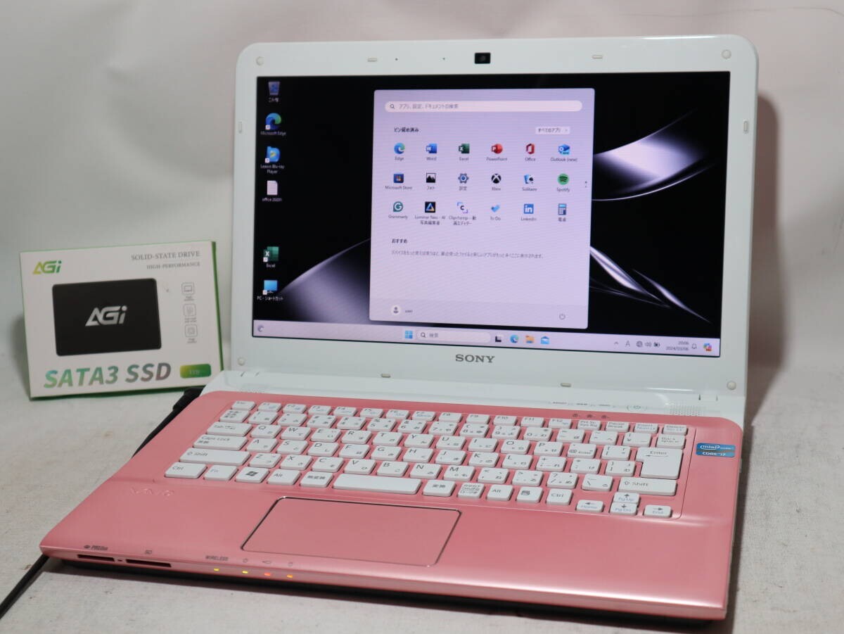 ソニーVAIO SVE141D11N ノートパソコン