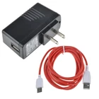 6.5ft/2M 2A Power Charger and USB Data Cord Cable For NABi Jr NABi XD HD Tablets