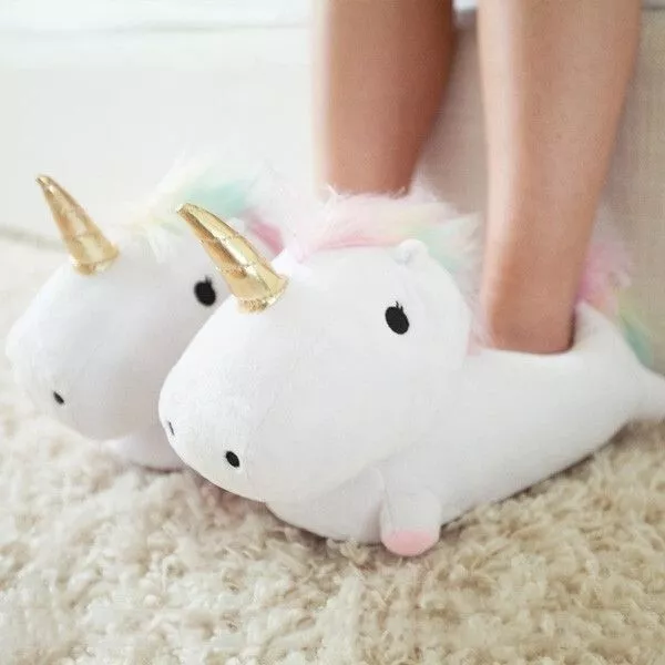 SMOKO Light Up Unicorn Slippers eBay