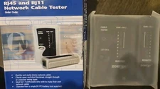 Open Box Network LAN Cable Tester Test RJ45 RJ-11 