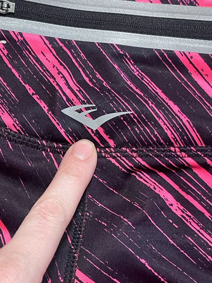 Everlast Pants, Women's Size Large, Pink Black, Pocket on lower back, Leggings - Image 4 of 4