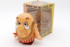 ALPS JAPAN JOUET ANCIEN WIND UP WALKING TOY BEARDIE AVEC SA BOITE