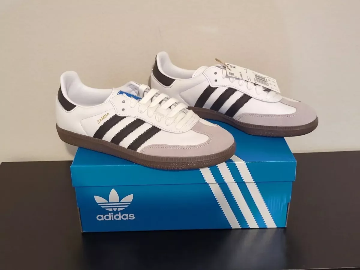 Ships Now Size 6 Men'S/7 Womens Adidas Samba Og Cloud White (B75806)  New | Ebay