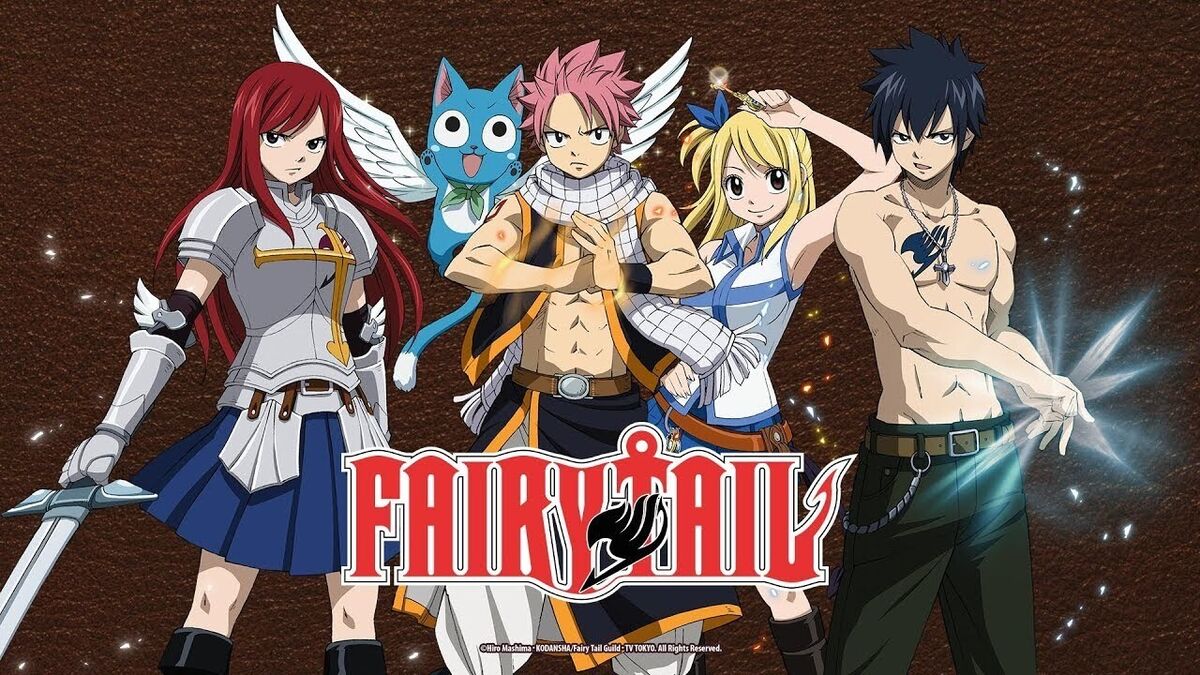 Fairy Tail Complete Anime Series (Episodes 1-328 + 2 Movies)