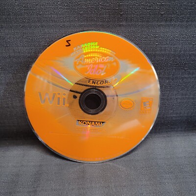 DISC ONLY! Karaoke Revolution Presents American Idol Encore 2 Nintendo Wii 2008)