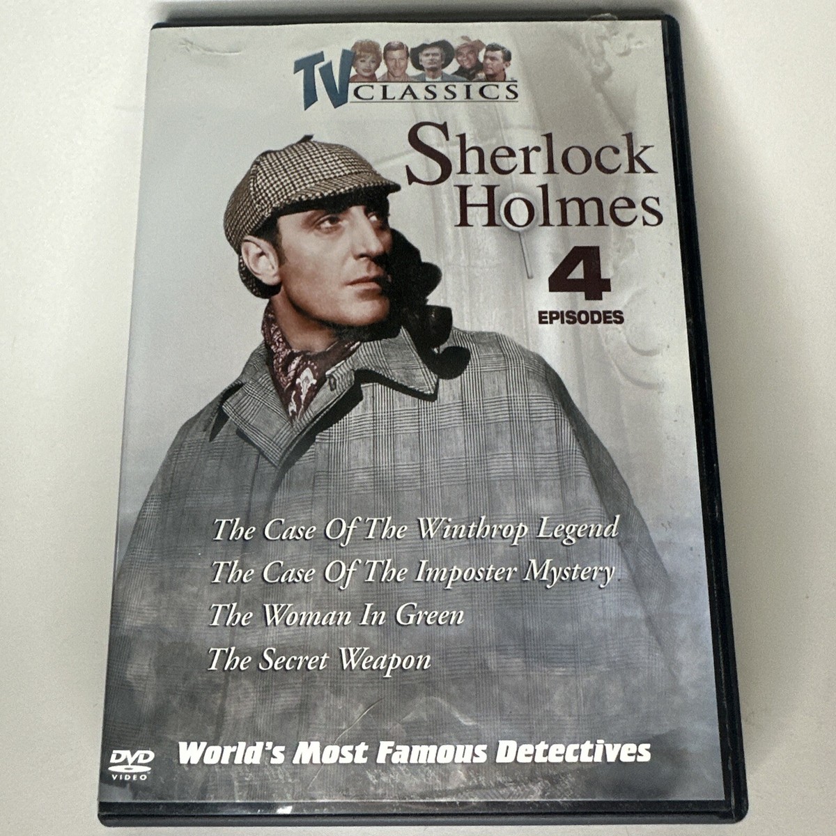 Mystery of Sherlock Holmes [DVD](中古品) TV Classics: The World's Most Famous Detectives: Sherlock Holmes
