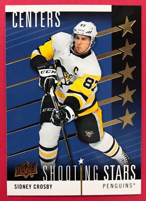 2019-20 Upper Deck Sidney Crosby Shooting Stars Centers SSC2 Pittsburgh Penguins