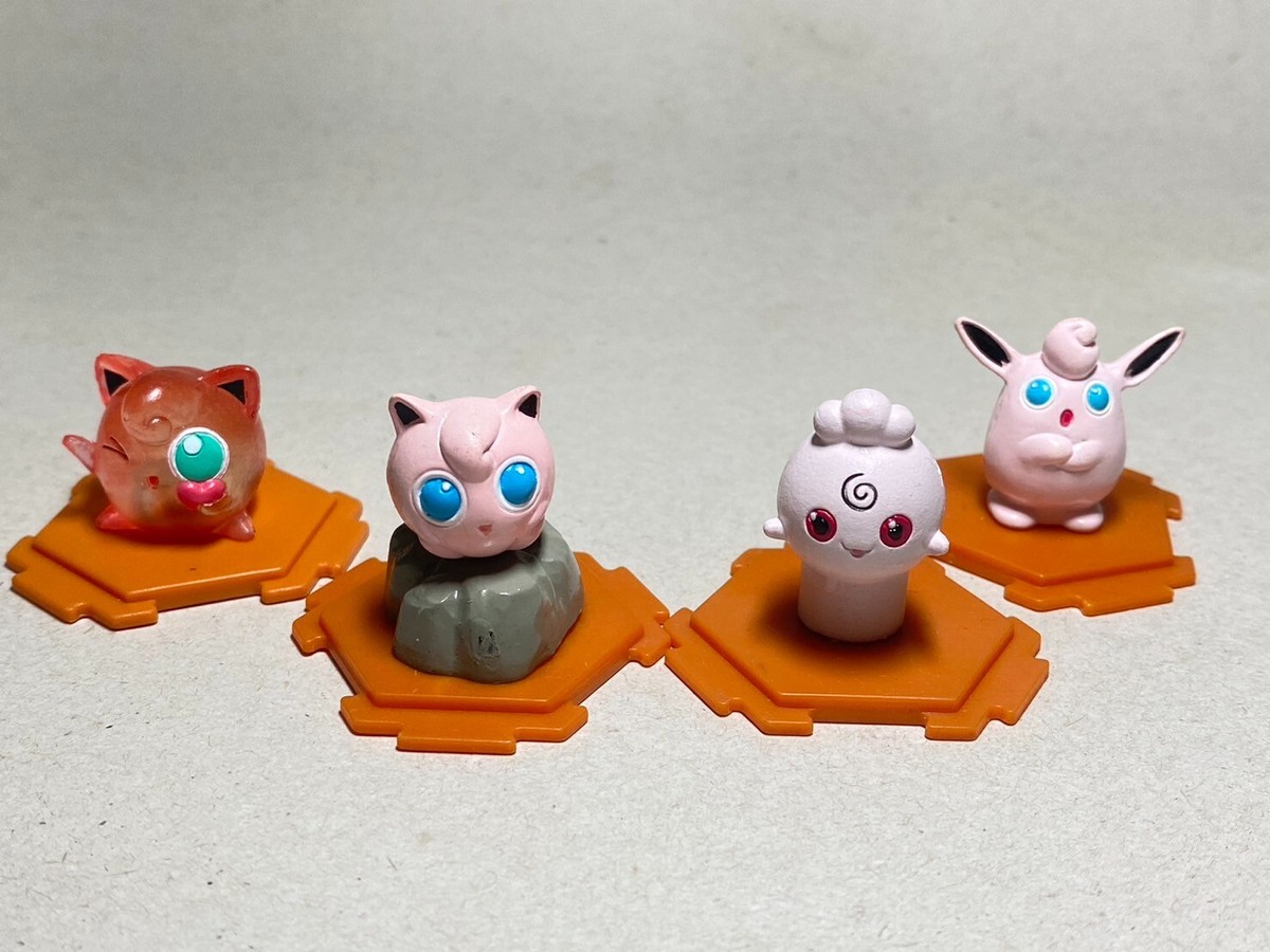 Igglypuff, Jigglypuff, Wigglytuff Pokemon Monster Bandai