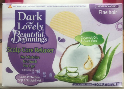 Dark and Lovely Beautiful Beginnings Scalp Care Relaxer